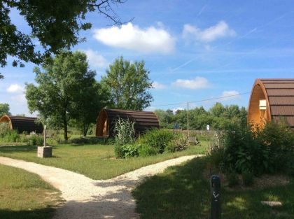 Les cabanes forestières de l'Escale des Châteaux de la Loire à Angé