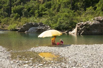 La rivière du Gardon en famille !