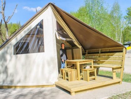 Ecolodge Toilé sur Pilotis - 3 pièces - 4 personnes (sans sanitaire)