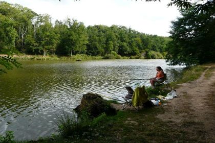 Pêche en bord de lac