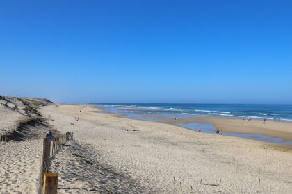 Plage en accès direct