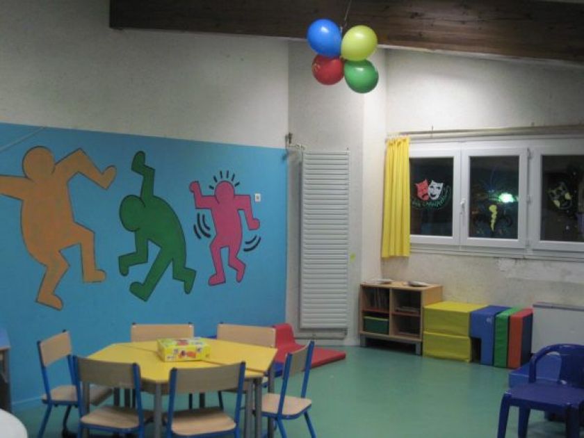 La salle de jeux pour les enfants