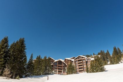 Flaine une station dans les sapins