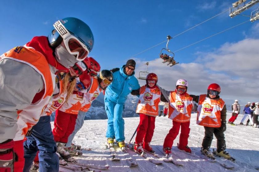 Les cours à l'ESF de Valloire raviront vos enfants !